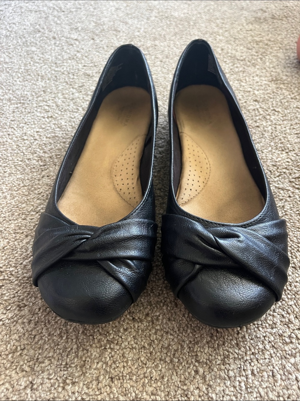 Black flats